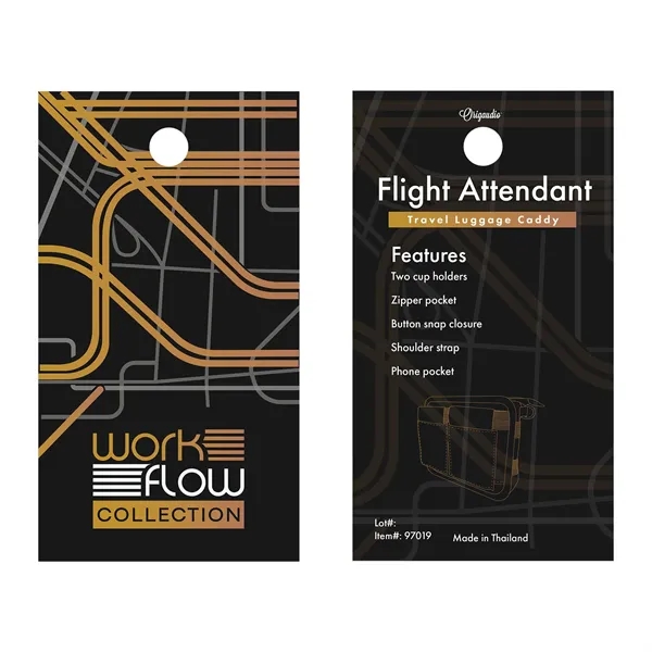 Workflow Flight Attendant Travel Caddy - Workflow Flight Attendant Travel Caddy - Image 7 of 11