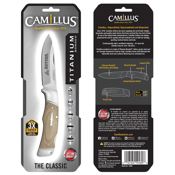 Camillus® The Classic Lock Back Pocket Knife