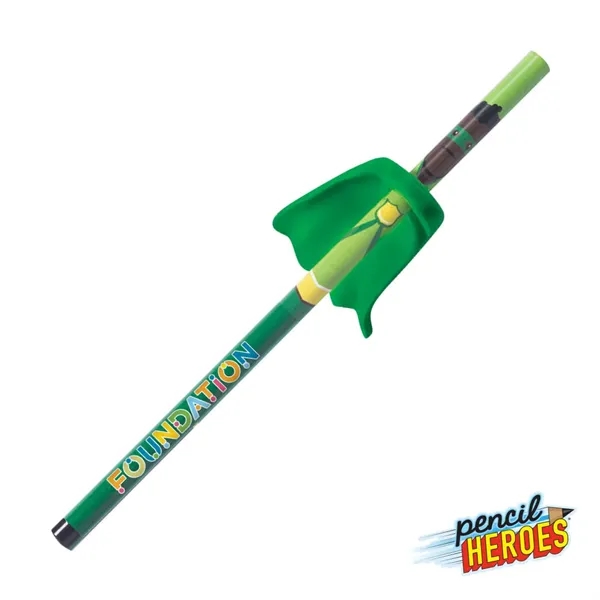 Pencil Heroes® Superhero Series Male w/Cape Pencil - Pencil Heroes® Superhero Series Male w/Cape Pencil - Image 2 of 5