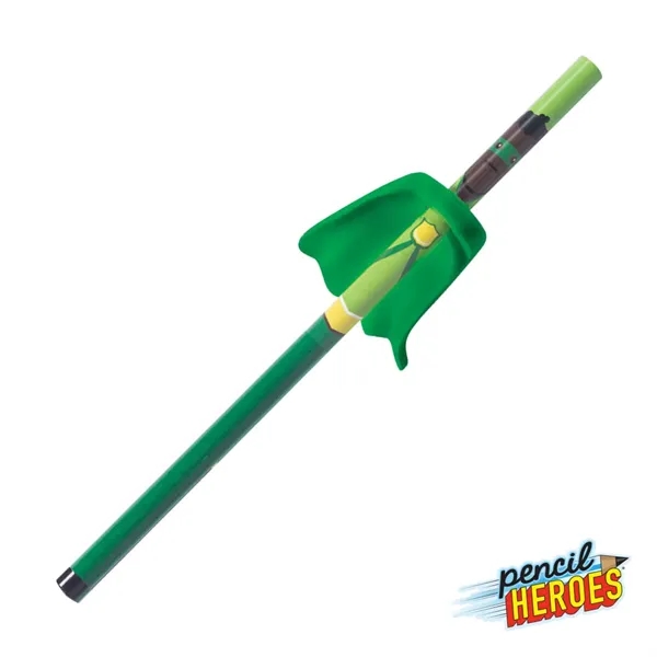 Pencil Heroes® Superhero Series Male w/Cape Pencil - Pencil Heroes® Superhero Series Male w/Cape Pencil - Image 3 of 5