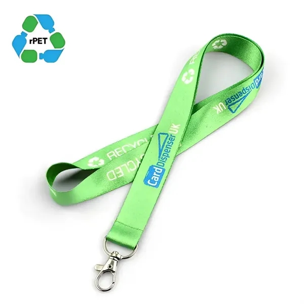 Recycled Polyester Lanyard - Recycled Polyester Lanyard - Image 2 of 6