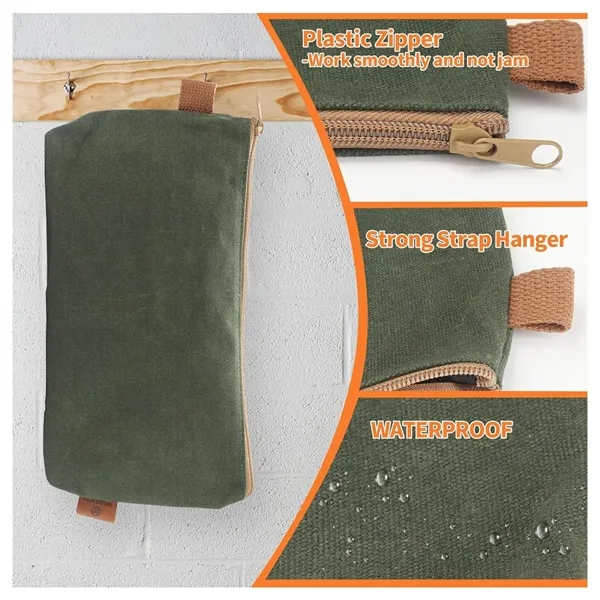 Canvas Zipper Tool Pouch Organizer - Canvas Zipper Tool Pouch Organizer - Image 2 of 3