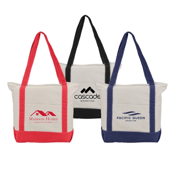 Zephyr - 12 oz. Cotton Canvas Tote Bag