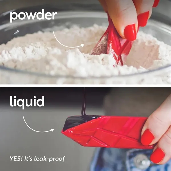 3-IN-1 Folding Measuring Magnetic Spoons - 3-IN-1 Folding Measuring Magnetic Spoons - Image 4 of 10