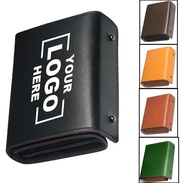 Wallets Card Holders Three-Fold Design Men's And Women's - Wallets Card Holders Three-Fold Design Men's And Women's - Image 0 of 6