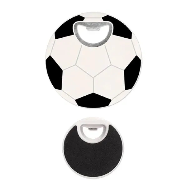 Soccer Coaster Bottle Opener
