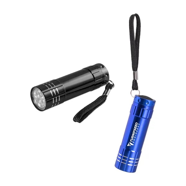 Aluminum Flashlight with Strap