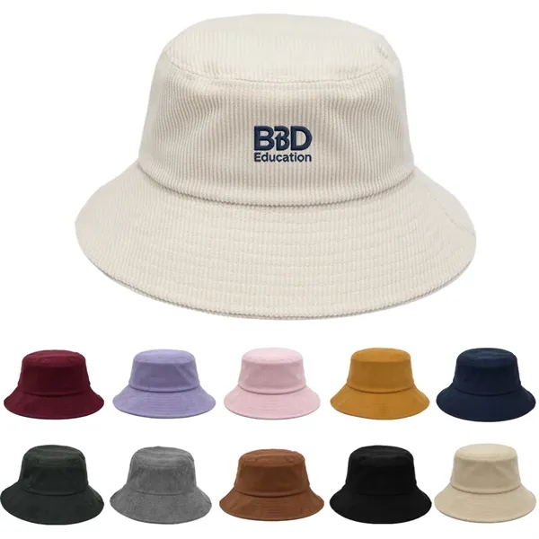 Corduroy Bucket Hat - Corduroy Bucket Hat - Image 0 of 13