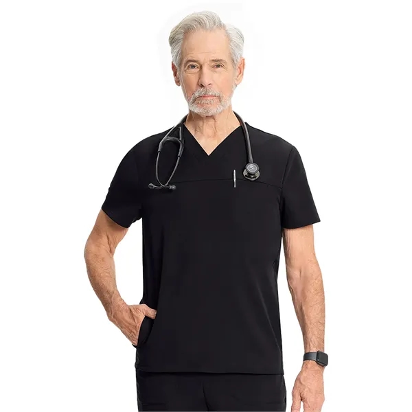 Medelita Scrubs - Men's 3-Pocket Vapor V-Neck Seamed Top - Medelita Scrubs - Men's 3-Pocket Vapor V-Neck Seamed Top - Image 0 of 8