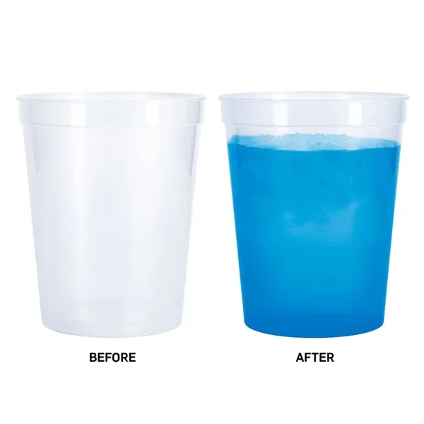 16 oz Color Changing Stadium Cup - 16 oz Color Changing Stadium Cup - Image 3 of 5