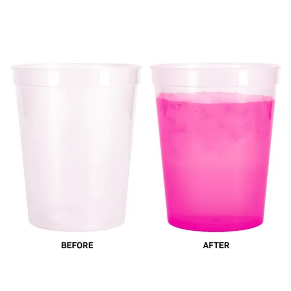 16 oz Color Changing Stadium Cup - 16 oz Color Changing Stadium Cup - Image 5 of 5