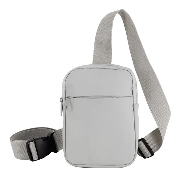 Crosscut Recycled PU Crossbody Bag - Crosscut Recycled PU Crossbody Bag - Image 2 of 2