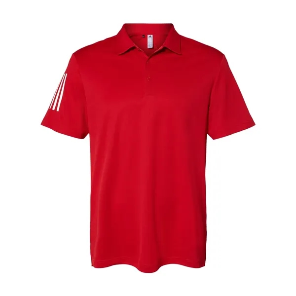 Adidas Men's Floating 3-Stripes Polo - Adidas Men's Floating 3-Stripes Polo - Image 5 of 8
