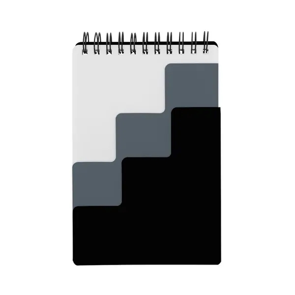 Custom Steps Notebook with Recycled Cover and FSC-Certified Pages