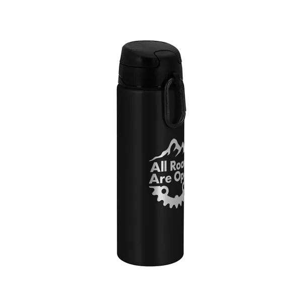 Custom FastFlow Recycled Aluminum Bottle with Flip Lid