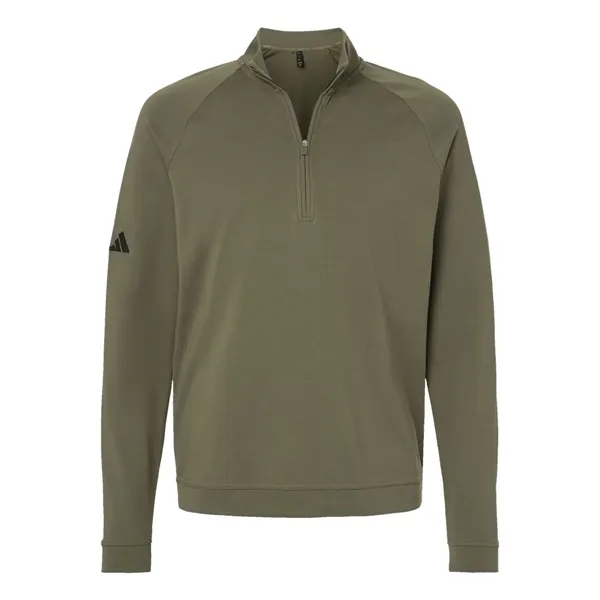 Adidas Men's Club Quarter-Zip Pullover - Adidas Men's Club Quarter-Zip Pullover - Image 7 of 8