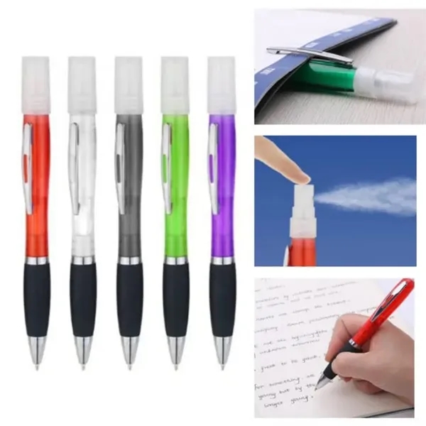 All-in-One Sanitizing Spray Hand Sanitizer Ballpoint Pen - All-in-One Sanitizing Spray Hand Sanitizer Ballpoint Pen - Image 0 of 4