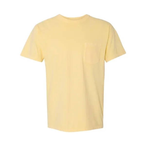 Comfort Colors Unisex Garment-Dyed Heavyweight Pocket T-S... - Comfort Colors Unisex Garment-Dyed Heavyweight Pocket T-S... - Image 9 of 46