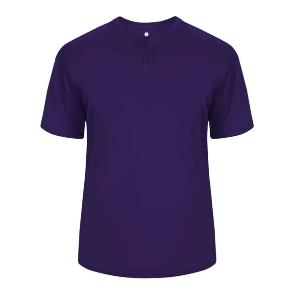 Alleson Athletic Men's B-Core Placket Jersey - Alleson Athletic Men's B-Core Placket Jersey - Image 21 of 32