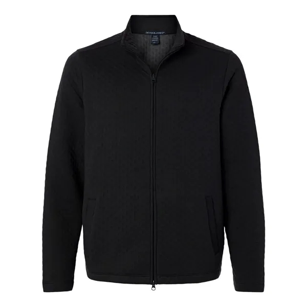 Devon & Jones Men's Berkley Textured Full-Zip Jacket - Devon & Jones Men's Berkley Textured Full-Zip Jacket - Image 1 of 6