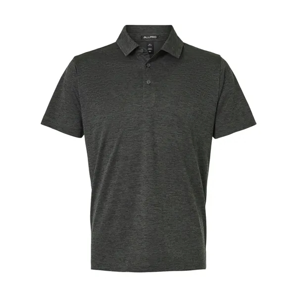 AllPro Men's Pro-Lock Performance Melange Polo - AllPro Men's Pro-Lock Performance Melange Polo - Image 1 of 12