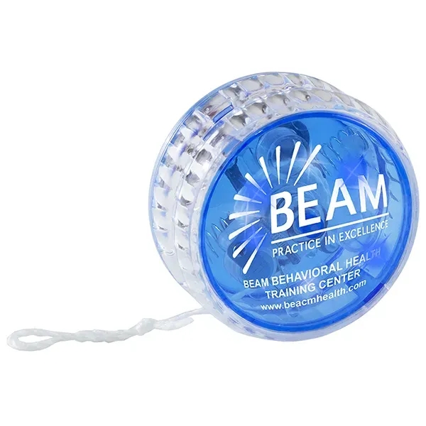 Custom Go-Yo Light-Up LED Blue