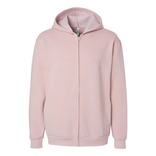 American Apparel Unisex ReFlex Fleece Full-Zip Hoodie Swe... - American Apparel Unisex ReFlex Fleece Full-Zip Hoodie Swe... - Image 3 of 14