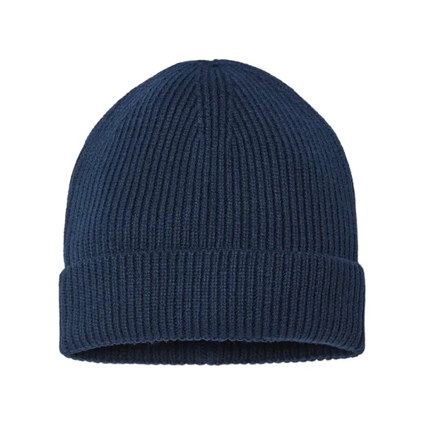 Atlantis Headwear Sustainable Fine Rib Cuffed Beanie - Atlantis Headwear Sustainable Fine Rib Cuffed Beanie - Image 16 of 18