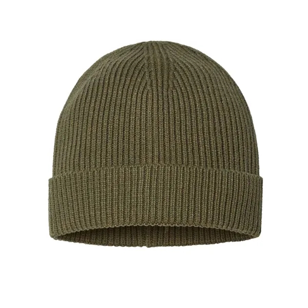 Atlantis Headwear Sustainable Fine Rib Cuffed Beanie - Atlantis Headwear Sustainable Fine Rib Cuffed Beanie - Image 18 of 18