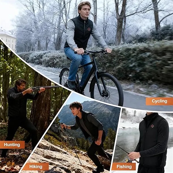 Unisex Heated Jackets with 21 Heated Zones - Unisex Heated Jackets with 21 Heated Zones - Image 6 of 6