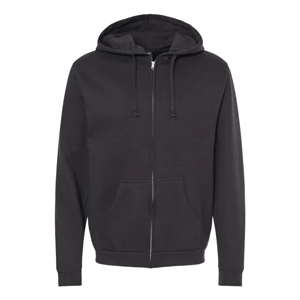 M&O Unisex Zipper Fleece Hoodie - M&O Unisex Zipper Fleece Hoodie - Image 1 of 18