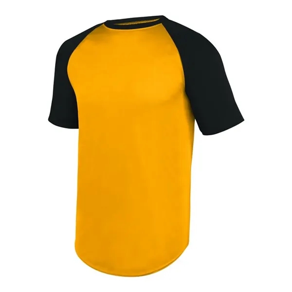 Custom Augusta Sportswear Unisex Wicking Short Sleeve Baseball J...