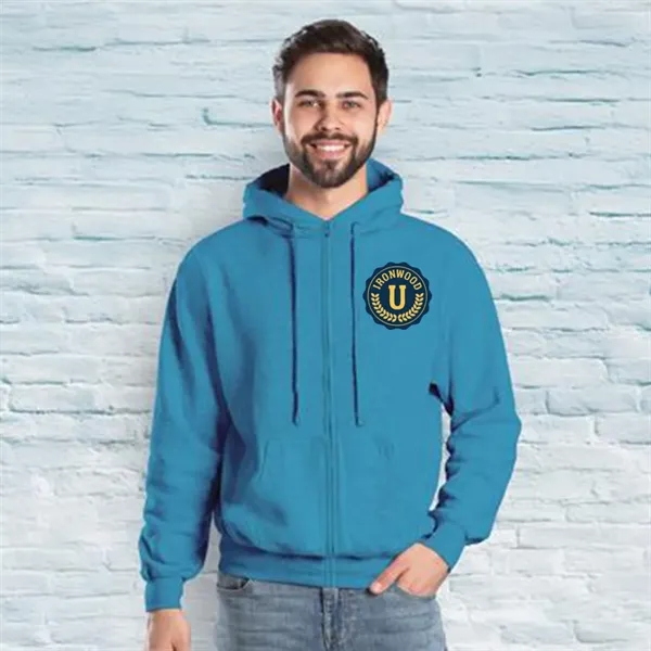 Unisex Fleece Zip Hoodie Full Color