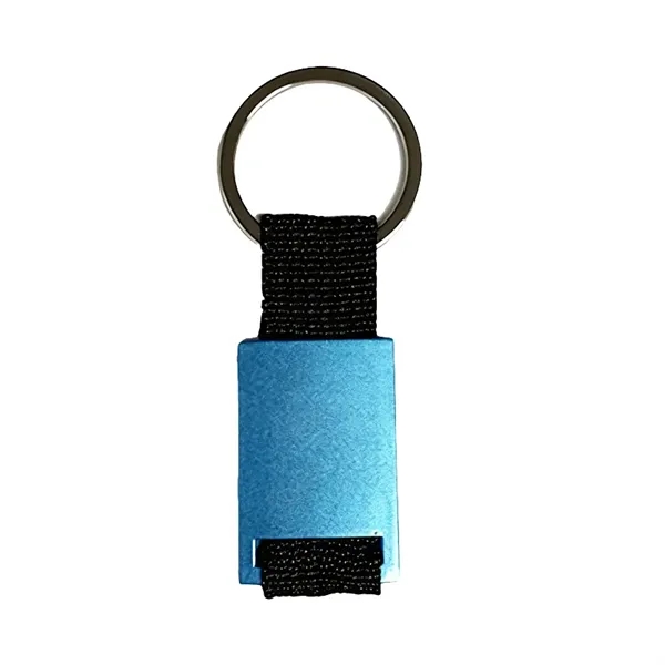 Nylon Strap Metal Keychain - Nylon Strap Metal Keychain - Image 2 of 2