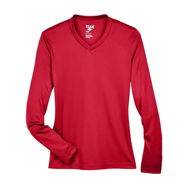 Team 365 Women's Zone Performance Long Sleeve T-Shirt - Team 365 Women's Zone Performance Long Sleeve T-Shirt - Image 21 of 26