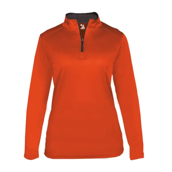 Badger Women's B-Core Quarter-Zip Pullover - Badger Women's B-Core Quarter-Zip Pullover - Image 3 of 18