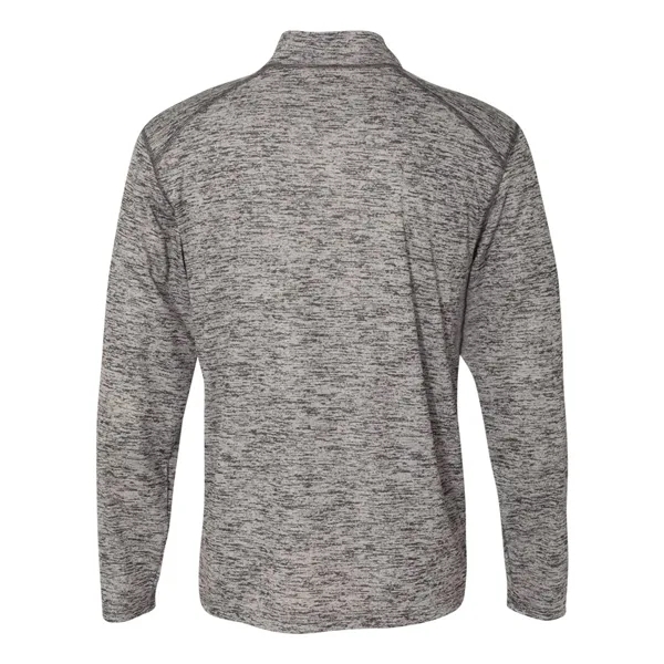 Badger Men's Tonal Blend Quarter-Zip Pullover - Badger Men's Tonal Blend Quarter-Zip Pullover - Image 4 of 8