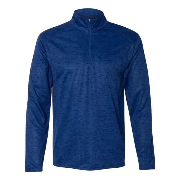 Badger Men's Tonal Blend Quarter-Zip Pullover - Badger Men's Tonal Blend Quarter-Zip Pullover - Image 6 of 8