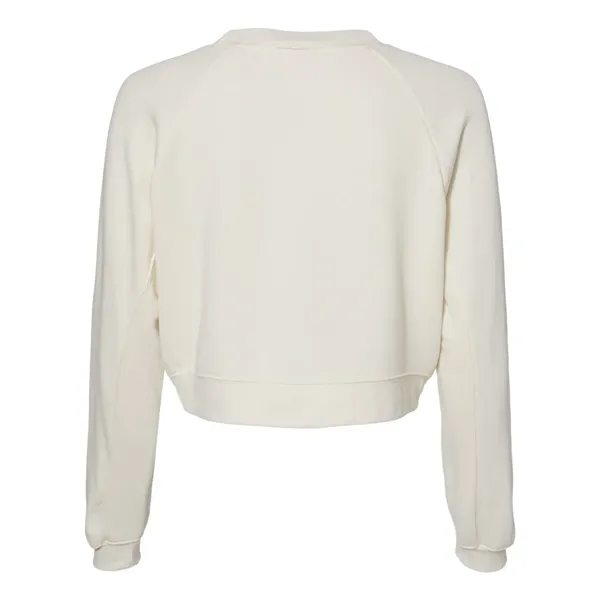 BELLA + CANVAS Women's Crop Raglan Fleece Crewneck Sweats... - BELLA + CANVAS Women's Crop Raglan Fleece Crewneck Sweats... - Image 14 of 14