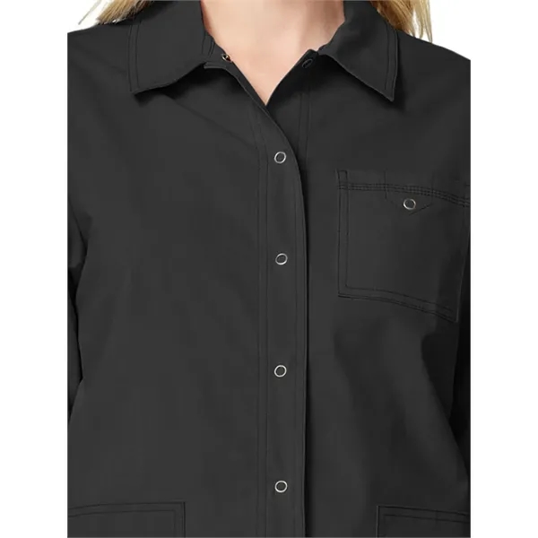 Dickies Medical - Forge - Women's 3-Pocket Snap Front Jacket - Dickies Medical - Forge - Women's 3-Pocket Snap Front Jacket - Image 2 of 14
