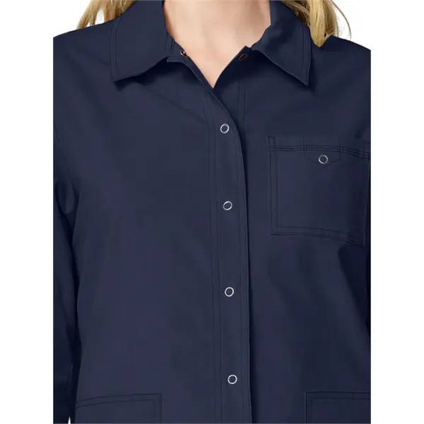Dickies Medical - Forge - Women's 3-Pocket Snap Front Jacket - Dickies Medical - Forge - Women's 3-Pocket Snap Front Jacket - Image 4 of 14