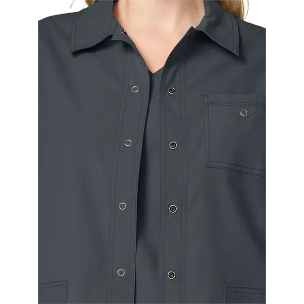 Dickies Medical - Forge - Women's 3-Pocket Snap Front Jacket - Dickies Medical - Forge - Women's 3-Pocket Snap Front Jacket - Image 7 of 14