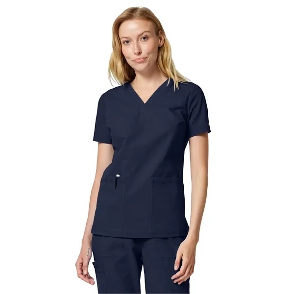 Dickies Medical - Forge - Women's 2-Pocket V-Neck Scrub Top - Dickies Medical - Forge - Women's 2-Pocket V-Neck Scrub Top - Image 5 of 23
