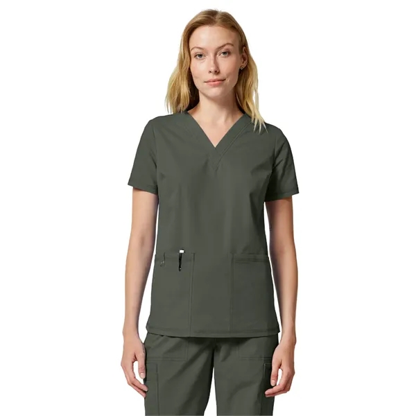 Dickies Medical - Forge - Women's 2-Pocket V-Neck Scrub Top - Dickies Medical - Forge - Women's 2-Pocket V-Neck Scrub Top - Image 8 of 23