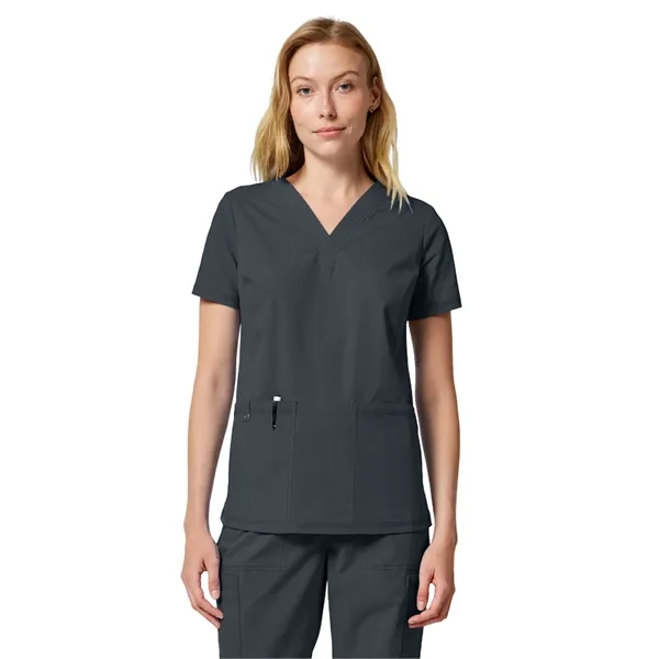 Dickies Medical - Forge - Women's 2-Pocket V-Neck Scrub Top - Dickies Medical - Forge - Women's 2-Pocket V-Neck Scrub Top - Image 11 of 23