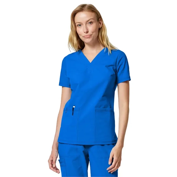 Dickies Medical - Forge - Women's 2-Pocket V-Neck Scrub Top - Dickies Medical - Forge - Women's 2-Pocket V-Neck Scrub Top - Image 14 of 23