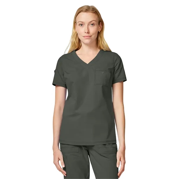 Dickies Medical - Forge - Women's 1-Pocket V-Neck Tuck-In... - Dickies Medical - Forge - Women's 1-Pocket V-Neck Tuck-In... - Image 8 of 23