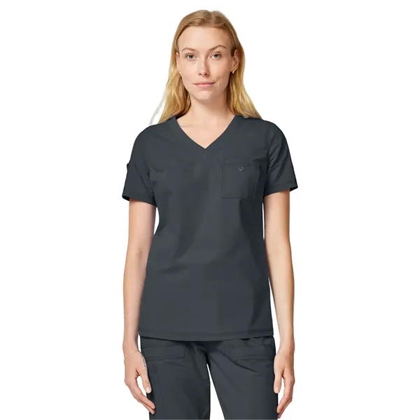 Dickies Medical - Forge - Women's 1-Pocket V-Neck Tuck-In... - Dickies Medical - Forge - Women's 1-Pocket V-Neck Tuck-In... - Image 11 of 23