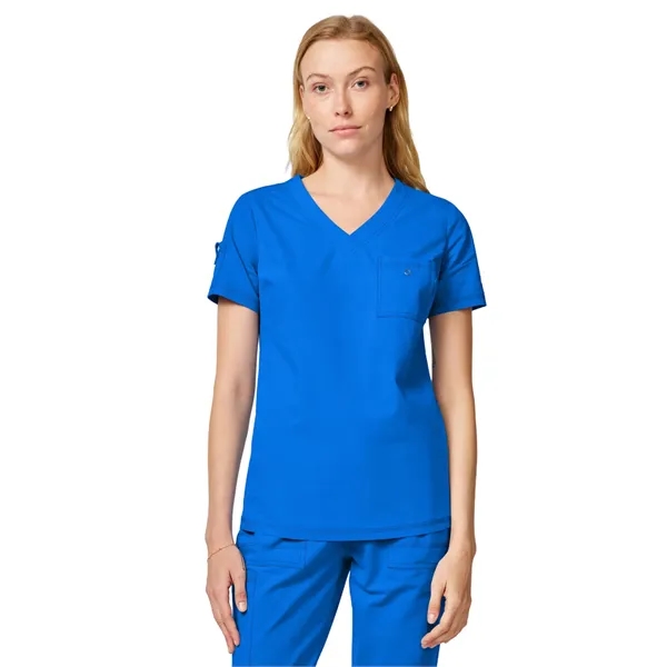 Dickies Medical - Forge - Women's 1-Pocket V-Neck Tuck-In... - Dickies Medical - Forge - Women's 1-Pocket V-Neck Tuck-In... - Image 14 of 23