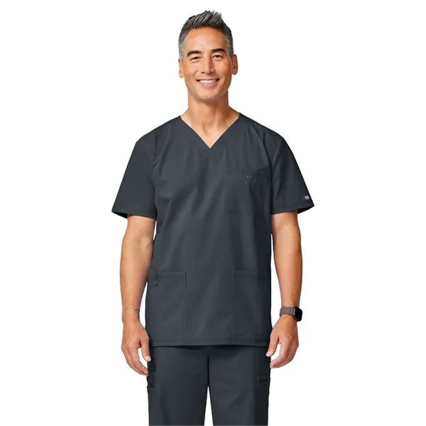 Dickies Medical - Forge - Men's 3-Pocket V-Neck Scrub Top - Dickies Medical - Forge - Men's 3-Pocket V-Neck Scrub Top - Image 8 of 14